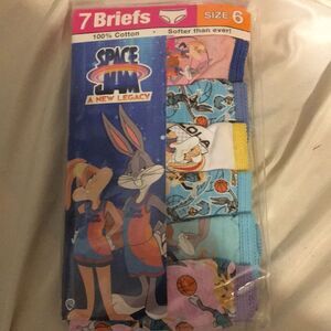 Space jam girls 7 pack  briefs underwear